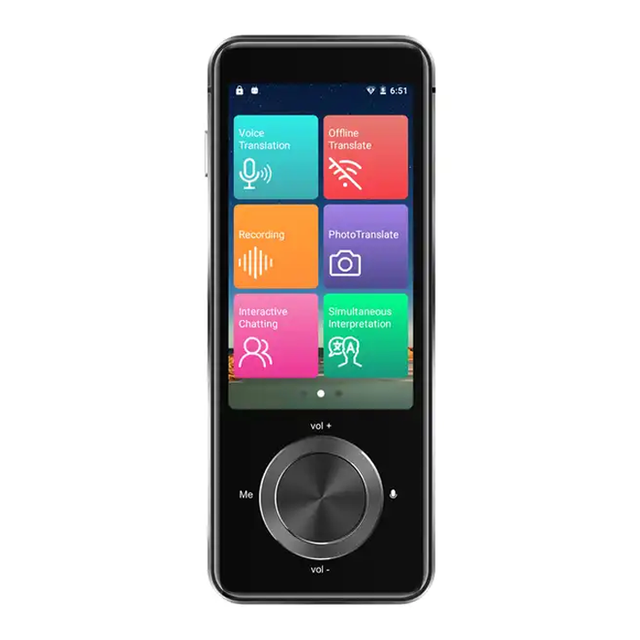 M9 Portable Voice Language Translator Support 137 Online Languages Translation