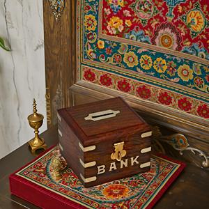 Hucha de madera de alta calidad Caja de dinero segura para niños Niñas Adultos - Product Image 2