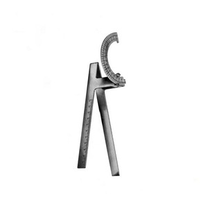 Goniomètre MOLTGEN en mm et en pouces jusqu'à 115 mm, fabrication sur mesure, plage de mesure jusqu'à 139 mm, haute qualité - Product Image 1