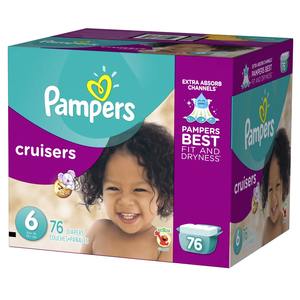 Pampers Baby Dry Diapers Absorbent <b>Disposable</b> 252 Count - Product Image 3