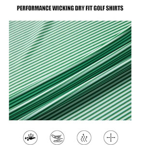 Polo de Golf para Hombre de Tela de Alto Rendimiento, Ligero y Transpirable, Camisas Cómodas de Manga Corta - Product Image 4