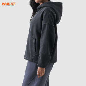 Unisexe Basics 100% Coton Pull Hommes Casual Zip Hoodie Heavyweight Hiver Streetwear Veste Brodé Technics Vente en gros - Product Image 4