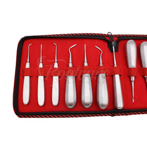 ชุดเครื่องมือถอนฟันสแตนเลส 13 ชิ้น ชุดถอนรากฟัน 2025 ขายดี - Product Image 5