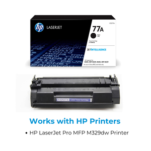 Cartouche de toner HP 77A noire originale pour imprimante LaserJet (CF277A) - Cartouche de toner HP CF277A - Compatible - Product Image 4