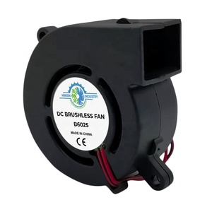 <span class=keywords><strong>Ventilador</strong></span> centrífugo Industrial de alta presión para ordenador portátil, <span class=keywords><strong>ventilador</strong></span> de alta presión de 60x60x25mm con CFM, 12V, 24V, 48V, CC - Product Image 3