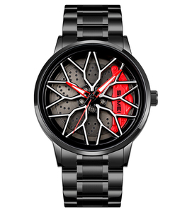 Montres Skmei à rotation de roue de voiture <span class=keywords><strong>Montre</strong></span>-bracelet à quartz d'extérieur en acier inoxydable pour hommes à la mode - Product Image 4