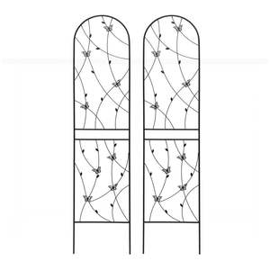 Iron <b>Garden</b> Trellis Modern Design Waterproof Powder Coated Finish <b>for</b> Patio Decoration Providing Sturdy Structure <b>for</b> Vertical - Product Image 1