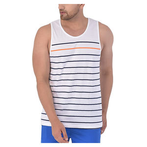 Camiseta sin mangas de gimnasio para hombre, mezcla de algodón y poliéster, entrenamiento atlético, camiseta muscular para culturismo y ropa activa - Product Image 6