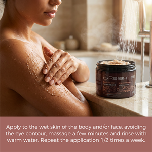 สครับขัดผิวหน้าและผิวกายแบบผลิตภายใต้แบรนด์ส่วนตัว 500 มล. |   ครีมขัดผิว OEM ODM ผสมเปลือกอัลมอนด์ ว่านหางจระเข้ และดอกคาโมมายล์ - Product Image 3