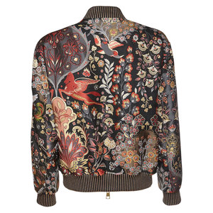 Nouveau design de sublimation satin fermeture éclair de haute qualité en gros premium personnalisé coupe-vent collège satin de soie sublimation vestes pour hommes - Product Image 4