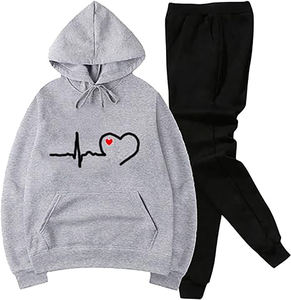 Vêtements d'hiver unisexes Survêtements à capuche à motif uni de style unique avec logo personnalisé sérigraphie à bas prix pour hommes et femmes - Product Image 4