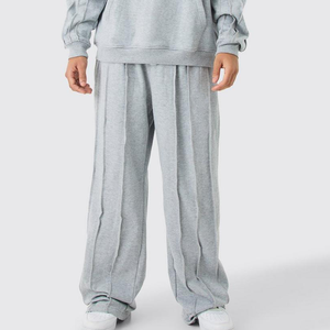 2025 Winter Acid Wash Tracksuit for Men-Customizable Colors & Logo 100% Cotton OEM Service Breathable Design - Product Image 4