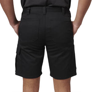 100% algodón verano peso pesado hombres Cargo Shorts Multi-bolsillo estilo Hip Hop logotipo personalizado ecológico Mid pantalones cortos de trabajo al aire libre - Product Image 2