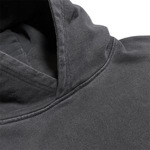 Personnalisé Sunfaded Zipper French Terry Streetwear Fonctionnel Lavage à l'acide Hommes Sweat à capuche zippé Hommes Lavage à l'acide Sweat à capuche - Product Image 3