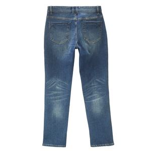 กางเกงยีนส์ทรงแบ็กกี้สีน้ำเงินเข้มสำหรับผู้ชาย ดีไซน์เนอร์รุ่นใหม่ ทรงดั้งเดิม กางเกงยีนส์เดนิมทรงแบ็กกี้ กางเกงสเก็ตบอร์ดสำหรับเด็กโต - Product Image 2