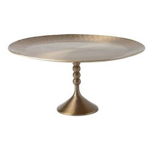 High polished metal <b>cake</b> <b>stand</b> with mirrored surface designed to reflect and enhance the beauty of <b>tiered</b> <b>cakes</b> and desserts - Product Image 5