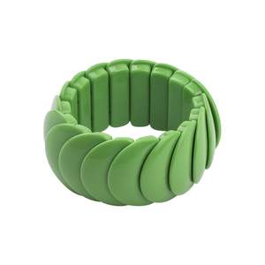 Brazalete de Cuentas de Resina Mixta con Piedras Preciosas de Feng Shui, Estilo Clásico Pellocci, para Fiestas, Venta al por Mayor - Product Image 5