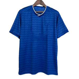 Camisetas de Fútbol de Poliéster de Secado Rápido de Alta Calidad, Logotipo y Número Personalizados, Uniformes Deportivos de Malla, Servicio OEM Personalizado - Product Image 1