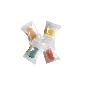 I VISION Doraemon Roll Jelly Bean 40g X 4 Piezas Sabor Afrutado Naranja Mango Fresa Arándanos Envueltos Individualmente - Product Image 1