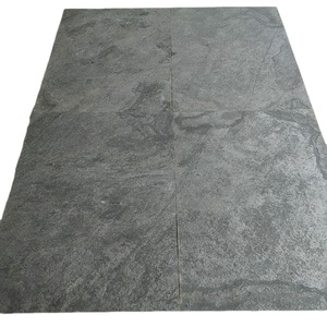 Silver <b>Grey</b> Flexible Stone Veneer Block Natural Stone <b>Sheet</b> Interior <b>Wall</b> Cladding Fireproof Lightweight Hotel <b>Panel</b> - Product Image 1