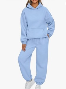 Conjuntos de sudadera y sudadera deportiva bordada en 3D para hombre del fabricante Chándales en blanco en material de poliéster y algodón - Product Image 6