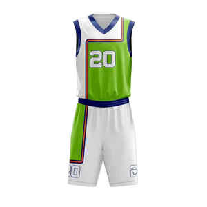 Top vente nouveau design sublimation dernier prix top qualité réversible entièrement logo personnalisé uniformes de basket-ball - Product Image 2