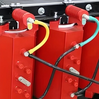 Transformateur de type sec en alliage amorphe SCBH15, 50-3150 kVA, 10-35 kV vers 400-415 V, pour la distribution d'énergie à faible perte