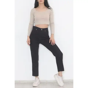 Chaquetas Vaqueras Reversibles Hechas a Medida para Mujer, Azul, Invierno, Manga Larga, Ajustadas, Casuales, con Remaches - Product Image 4