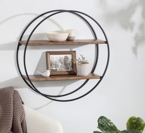 Strong metal wall rack for organizing essentials with compact wall mount design ideal for tight or <b>narrow</b> spaces - Product Image 3