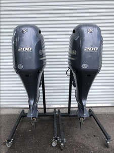Moteur hors-bord Yamaha Twin 200 CV 4 temps 100 % original, de qualité et prêt à être expédié - Product Image 5