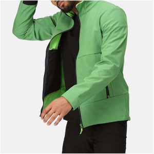 Chaqueta Cortavientos Softshell para Hombre, 100% Poliéster, Personalizable, Impermeable, Transpirable, con Capucha y Cremallera, Gran Venta - Product Image 6