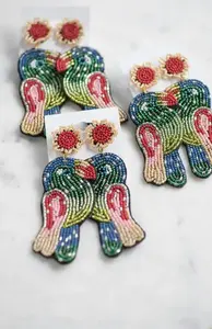 Pendientes Colgantes de Piel Sintética Hechos a Mano de Alta Calidad para Mujer, Forma Única, Mejor Precio, Joyería Creativa ABDUL - Product Image 4