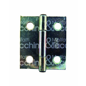 NARROW <b>HINGE</b> with fixed <b>pin</b> in galvanized steel - Product Image 1