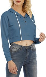 Haut court à manches courtes et col ras du cou pour femme, vêtement estival et Sexy avec Logo personnalisé - Product Image 5