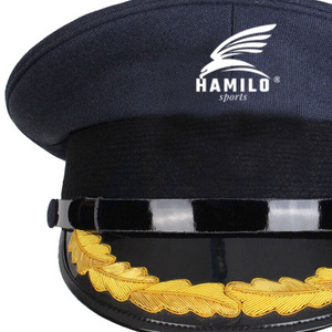 หมวกแก๊ปทรงคลาสสิกแบบสปอร์ตสำหรับวงโยธวาธิต รุ่นใหม่ล่าสุด พร้อมงานปักและขอบเย็บ  ใส่ได้ทุกโอกาส ราคาประหยัด - Product Image 2