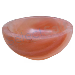 Bol à sel de l'Himalaya à mi-profondeur dans toutes les tailles, bol à mi-profondeur de sel de l'Himalaya, bol de service à sel de l'Himalaya - Product Image 3