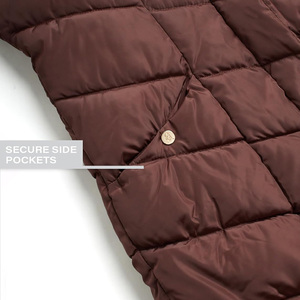 แจ็กเก็ตระบายอากาศสำหรับฤดูหนาวพร้อมพิมพ์โลโก้ตามสั่งเสื้อโค้ทเก็บความร้อนกลางแจ้งแบบปัก - Product Image 4