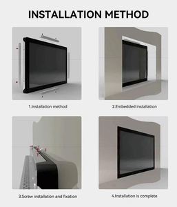 19 inch Màn hình rộng cảm ứng điện dung màn hình mở khung màn hình HD-MI VGA máy tính để bàn máy tính công nghiệp với IPS Bảng điều chỉnh Sản phẩm mới - Product Image 5