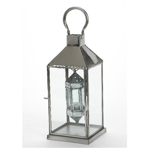 โคมไฟแก้วใสทำจากสแตนเลสสีทองสำหรับตกแต่งโต๊ะของตกแต่งคริสต์มาสบ้าน - Product Image 4