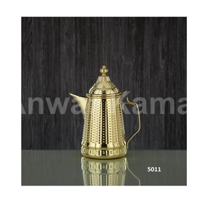 High Quality Hammered Gold Stainless Steel <b>Tea</b> Serving <b>Pot</b> With Lid & Handle Stylish <b>Tea</b> <b>Pot</b> For Home Kitchen & Table Decor - Product Image 2
