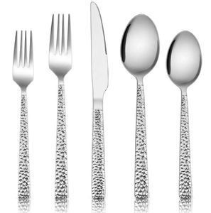 Ensemble de couverts en laiton vintage de haute qualité de 18 pièces couverts pour la maison hôtel restaurant vente en gros prix bon marché pour les événements de mariage - Product Image 1