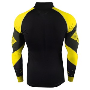 Custom Logo High Quality Wholesale Fitness <b>Swim</b> <b>Shirts</b> Printed Long Sleeve MMA For <b>Men</b> Rashguard Rash Guard Sweat Suit - Product Image 3