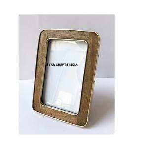 Cadre photo personnalisé luxueux de meilleure qualité en bois fabriqué à la main en résine pour décoration cadre pour décoration murale logo - Product Image 3