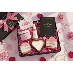 Coffret cadeau pour la fête des Galentines, ensemble de soins pour amies, cadeau idéal pour les fêtes - Product Image 1