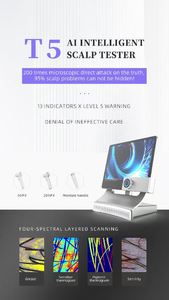 New T5 <b>Skin</b> <b>Analysis</b> <b>Machine</b> 3D Face Scanner Deep Pore Moisture Oil Detection Beauty Diagnostic Device - Product Image 2