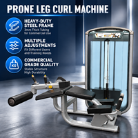 BN Factory Direct Appareil de musculation commerciale pour club de fitness : Entraîneur de flexion des jambes couchées et machine de remodelage des ischio-jambiers