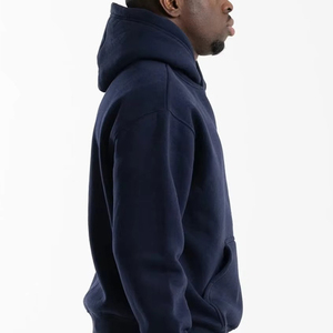 Sweat-shirt à capuche en molleton pour homme PUFFIN SPORTS avec logo frontal, 100% coton respirant, impression numérique, teinture unie, hiver - Product Image 3