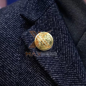 กระดุมเหล็กชุดพิธีการแบบใหม่ ยี่ห้อส่วนตัว คุณภาพสูง - Product Image 6