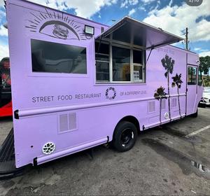 Motorable Food Truck For Sale Cheap Price Fully Equipped Mobile Kitchen For Fast Food Catering Factory Wholesale New - Product Image 3