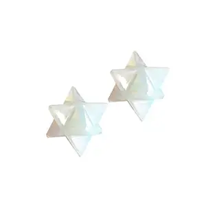 Wholesale Opalite Merkaba Star For Sale Buy Online From Moin Agate Chakra Stone For Used As Chakra Merkaba Star